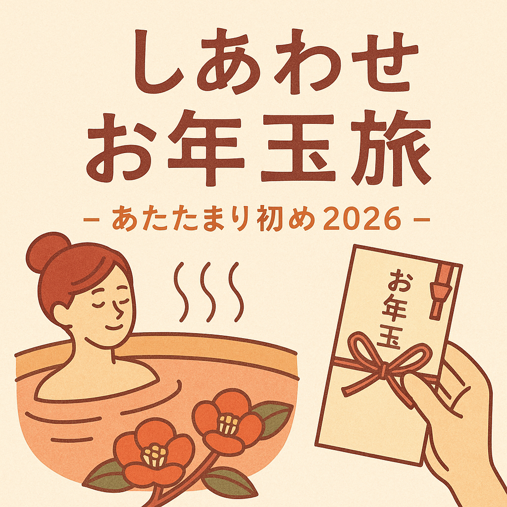湯田川からの「しあわせお年玉旅」― あたたまり初め2026 ― のご案内